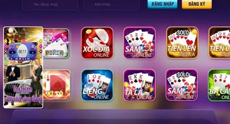 Top game bài đôit thưởng cho PC