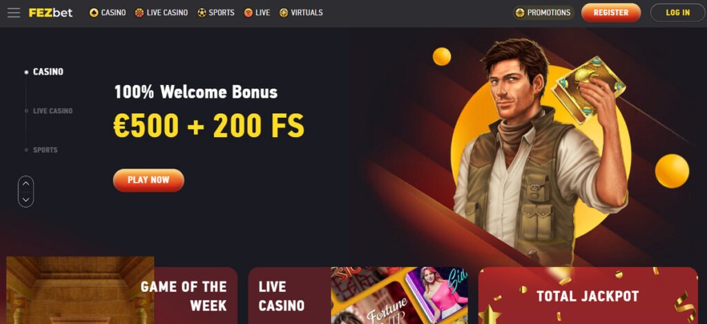 FBet còn có tên gọi khác là FEzBet Casino. 