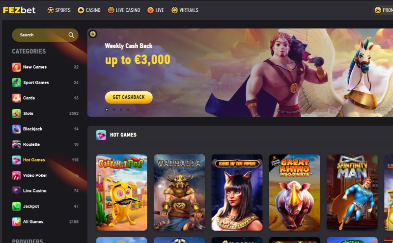 Ngoài cá cược thể thao Sảnh Casino live của Fbet còn rất nhiều game đáng chơi