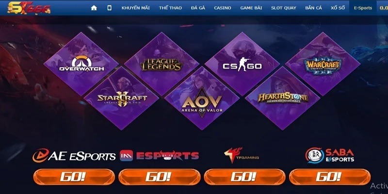 Đặt cược Esport với mức trả thưởng siêu hấp dẫn